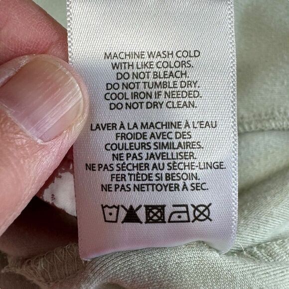 Melody Ehsani Women's Quarter Zip Long Sleeves Sweater Sz Medium Light Green - Picture 9 of 11